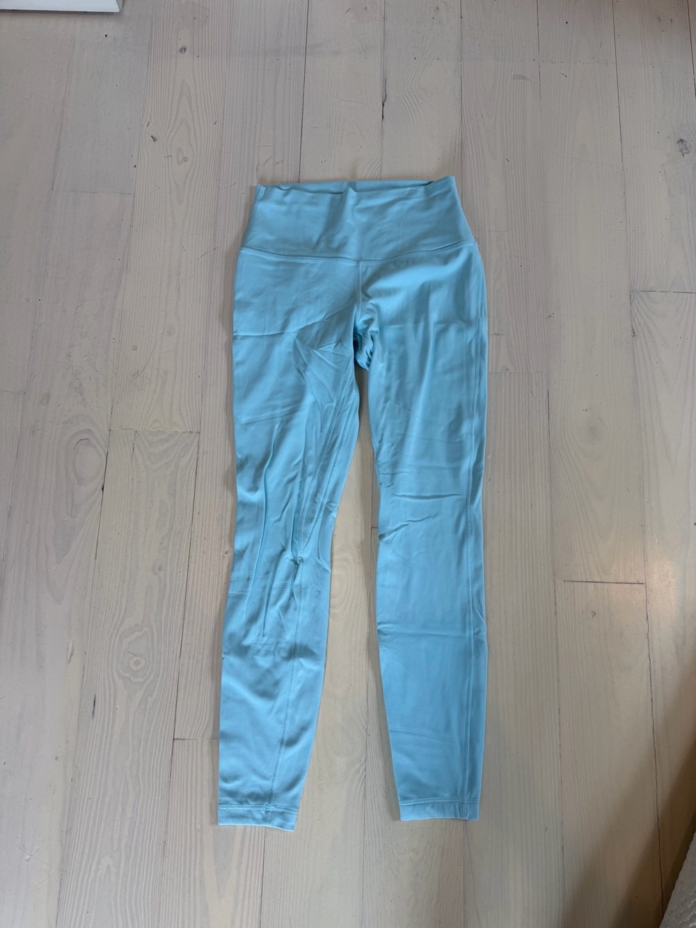 Lululemon Blue Double Lined Align High Rise Full Length Leggings